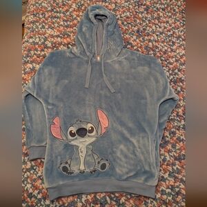 Blue Stitch Hoodie